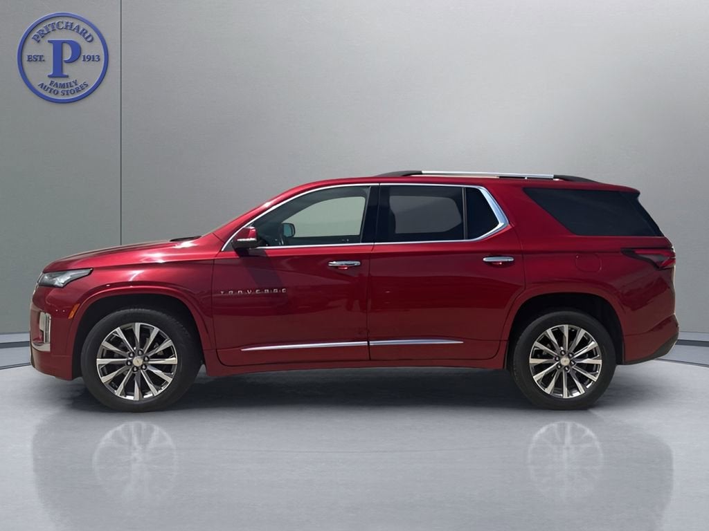 2022 Chevrolet Traverse — rear three-quarter view