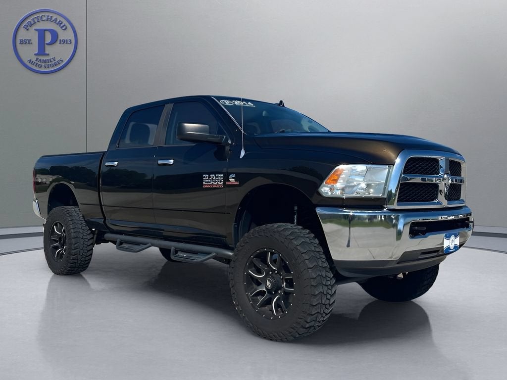 2014 RAM 2500 SLT in Black — front three-quarter view